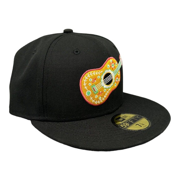 New Era Corpus Christi Hooks "Cumbias" MiLB 59Fifty Fitted‎ Hat 7 1/4 - Picture 6 of 7